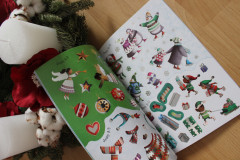 Moje první samolepování - Třpytivé Vánoce (2)